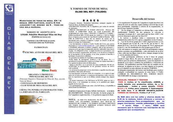 1bases torneo olias del rey 2014