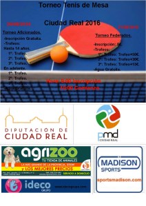 CARTEL TORNEO FERIAS